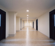 写真：1階廊下