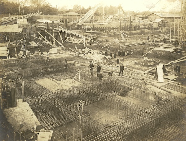 基礎工事の様子